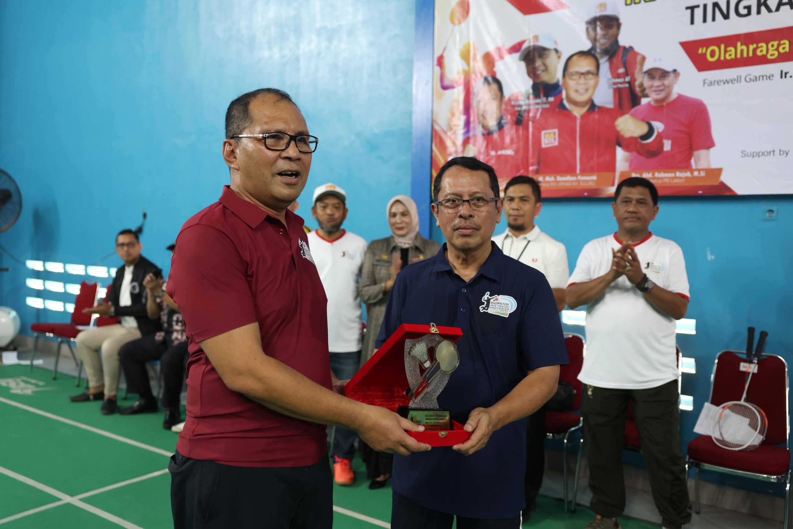 Danny Pomanto Dan M Ansar Tampil Sepaket Di Turnament Badminton Akhir