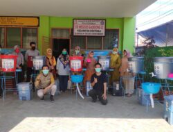 SD. Negeri Gaddong 2 Makassar, Terima Bantuan Sarana Cuci Tangan Dari LEMINA-UNICEF
