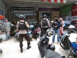 Bhakti Brimob, Patroli Batalyon A Pelopor Tanpa Lelah Ingatkan Warga Patuhi Prokes