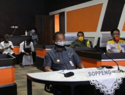 Pjs Bupati Soppeng, Ikuti Rakor Analisis dan Evaluasi Pelaksanaan Pilkada Serentak Tahun 2020