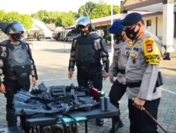 Antisipasi Mogok Buruh, Batalyon A Pelopor Siagakan Pasukan dan Peralatan