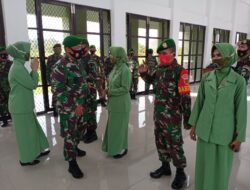 7 Orang Prajurit TNI Kodim 1427/Pky Naik Pangkat, Dandim Tekankan Ini Bukanlah Hadiah Melainkan Prestasi