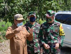 Bupati Sidrap Terima Kunjungan WASEV-PJO TMMD