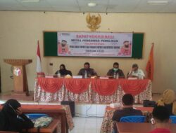 Bawaslu Kab. Barru Laksanakan Rakoor dengan Mitra Pengawas Pemilihan Bupati dan Wakil Bupati