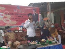 Anggota DPRD Gelar Reses Didapilnya, Bagikan Masker dan Alat Pertanian