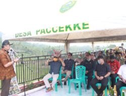 Kunker DPRD Sulbar Dan Jeneponto Di Embung Desa Paccekke, Disambut Sekda Barru