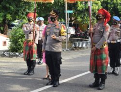 Polres Barru Laksanakan Pisah Sambut, Dari Welly Abdillah ke Gregorius Liliek