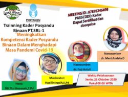 Begini Cara PT SRL 1 Tingkatkan Mutu Kader Posyandu Binaannya