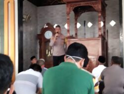Sholat Jum’at di Masjid Takwa, Kapolres Soppeng AKBP RONI Minta Dukungan ke Masyarakat….