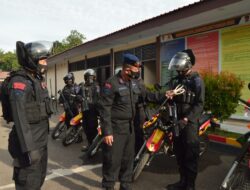 Jaga Situasi Makassar Tetap Kondusif, Batalyon A Pelopor Amankan Jalannya Unjuk Rasa