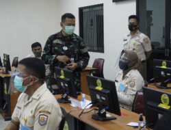 14 PNS TNI AL Wilayah Makassar Ikuti Ujian Dinas Tk.I Tahun 2020