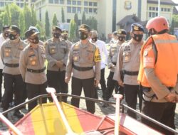 Antisipasi Bencana Memasuki Musim Hujan, Brimob Batalyon A Pelopor Apel dan Gelar Peralatan SAR