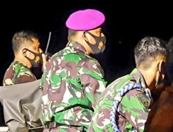 Danlantamal VI Pimpin Evakuasi Penumpang Kapal Ambulance Laut Yang Bocor di Perairan Pulau Bone Tambung