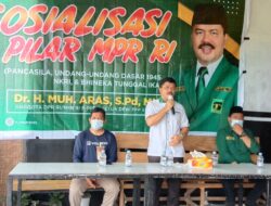 Legislator PPP M.Aras Kembali Gelar Sosialisasi Empat Pilar Kebangsaan MPR RI di Barru