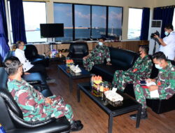 Danlantamal VI Terima Kunjungan Kehormatan Kepala BNNP Sulsel Yang Baru
