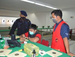 Bentuk Dukungan Danyon A Pelopor Sekaligus Ketua Komisi Diklat Perbakin Sulsel untuk Para Atlet yang Berlomba