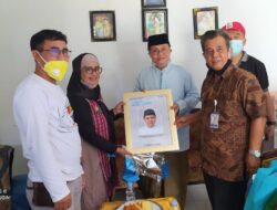 Momentum HGN Tahun 2020, Hj. A. Nursami Masdar Sambangi Pensiunan Guru