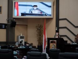 DPRD Makassar, Gelar Paripurna Tentang Jawaban PJS Wali Kota Makassar Terhadap Pandangan umum Rancangan APBD 2021