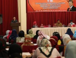 Gelar Sosialisasi Perda Penyelenggaraan Pendidikan, H. Yunus : Masyarakat Perlu Pahami Perda Ini