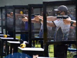 Danlantamal VI: Lomba Menembak HUT Armada 2020 Memperkuat Jalinan Sinergitas TNI-Polri