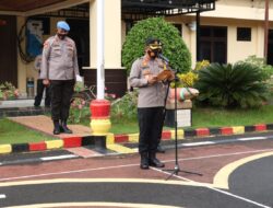 Lantik Kenaikan Pangkat Pengabdian, Kapolres Takalar: Jadikan Motivasi Dalam Bertugas