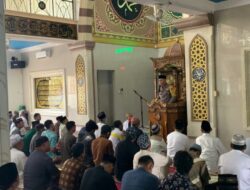 Kapolsek Tallo Gelar Safari Jum’at Kepada Warganya