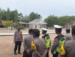 75 Personel Polres Jeneponto Back-Up Pengamanan Pilkada Gowa