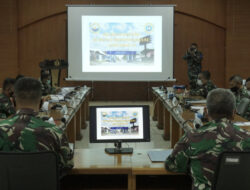 Inspektorat Koarmada II Laksanakan Wasrik Di Lantamal VI