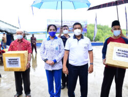 Peringati HUT Armada RI Tahun 2020, Lantamal VI Adakan Baksos Di Kampung Nelayan Untia