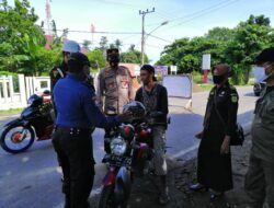 Kapolsek Mapsu Iptu M. Natsir, Pimpin Operasi Yustisi