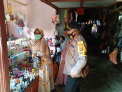 Cegah Covid, Kapolsek Marioriawa AKP Syamsuddin Pimpin Ops Yustisi 