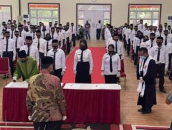 Pelantikan dan Pengambilan Sumpah Anggota Terpilih BPD Periode 2020-2026 Oleh Bupati Wajo di Ruang Pola Kantor Bupati Wajo