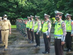 Bupati Barru Pimpin Apel Gelar Pasukan Oprasi Lilin Di Barru