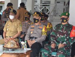 Dandim 1405/Mlts meghadiri Apel Gelar Pasukan Operasi Lilin-2020 di Kab. Barru