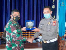 Pomal Gandeng Ditlantas Polda Sulsel Gelar Sosialisasi Safety Riding Di Lantamal VI