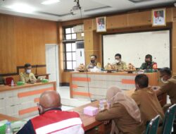Antisipasi Lonjakan Kasus Positif Covid, Bupati Barru Pimpin Rapat Koordinasi