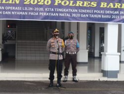 Kapolres Barru Pimpin Apel dalam Rangka Kesiapan Pengamanan Pergantian Tahun