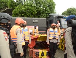 Batalyon A Pelopor Gelar Apel Pagi Sekaligus Cek Kesiapan Anggota