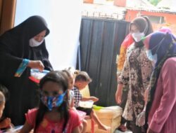 Ketua TP PKK Lakukan Peninjauan Pelaksanaan Program Pendampingan Anak Stunting