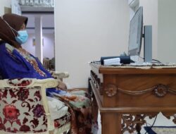 Hj.Hasnah Syam Ikuti Rapat Terkait Setrategi Penanganan C-19 Bersama Menkes