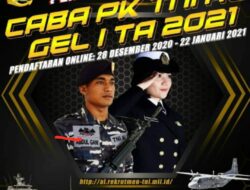 Ayoo Buruan..Lantamal VI Buka Pendaftaran Prajurit Caba PK TNI AL Gel. I TA 2021Pengawak Kapal Perang dan Korps Marinir