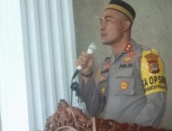 Safari Jumat di Kec. Donri Donri, Kapolres Soppeng Imbau Warga Patuhi Protapkes