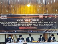 Dengan ketat, Polres Toraja Utara amankan Penetapan Calon Bupati dan Wakil Bupati Terpilih