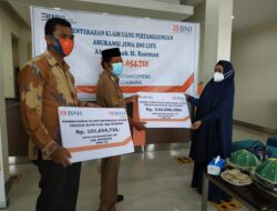 Bupati Soppeng H.A.Kaswadi Razak, Hadiri Acara Penyerahan Pertanggungan Asuransi Jiwa BNI