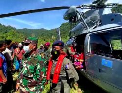 Krisis Pangan Daerah Terisolir Pasca Gempa Sulbar, Helikopter TNI AL Kirim Bantuan Empat Sortie Per Hari