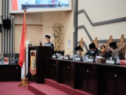 Rapat Paripurna Terkait Pendapat Walikota Dua Ranperda