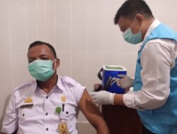 Kapus Empagae Sidrap Lakukan Vaksin Covid-19