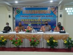 Musrenbang dan Penyusunan RKPD Tahun Anggaran 2022 tingkat Kecamatan Barru di Gelar