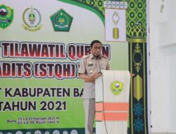 Dihadapan Qari/Qariah Barru, Wabup Nasruddin AM Pamit dari Masa Kerja