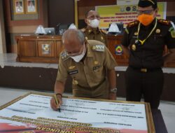 Bupati Jeneponto Tandatangani Dukungan Zona Integritas Wilayah Bebas Korupsi